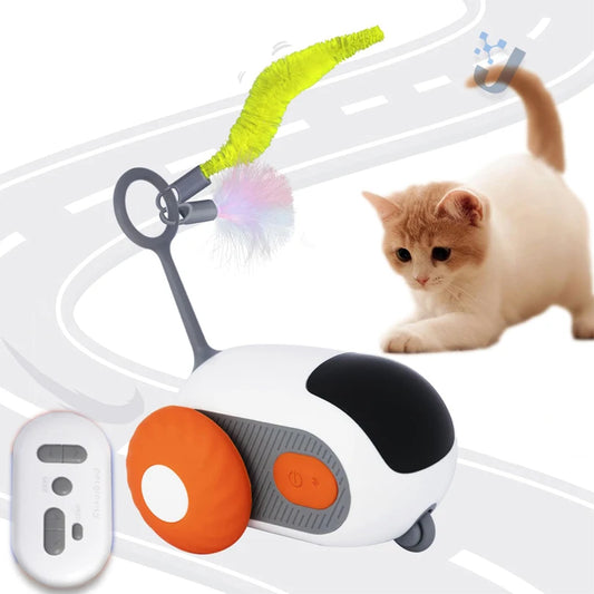 "Smart Interactive Car Toy: Fun & Training for Pets"